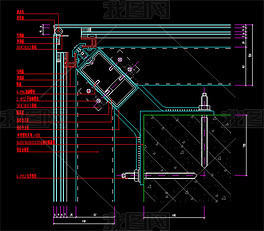 玻璃幕墙CAD设计图 建筑幕墙设计与安装全流程解析